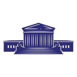Weißes Haus ausgeschnitten PNG-Design