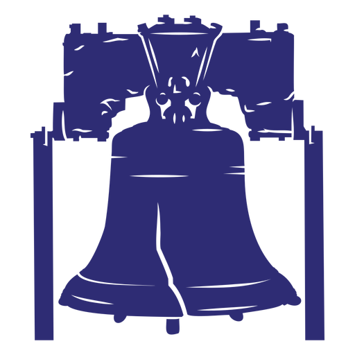 Amerikanische Freiheitsglocke ausgeschnitten PNG-Design