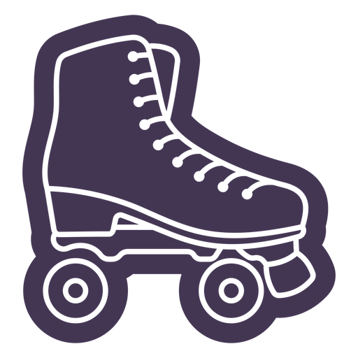Roller skates cut out