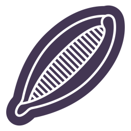 Violet hair clip cut out PNG Design