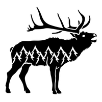 Alces PNG Designs For T Shirt Merch