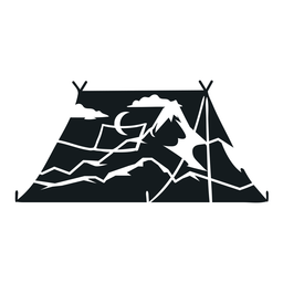Tent Night Double Image Transparent PNG