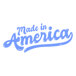 Made in america glossy PNG Design Transparent PNG