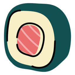 18-Food-Meals-FlatWashInkContourOverlay-VinylColor - 6 Desenho PNG