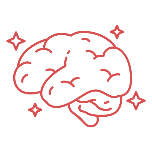 Órgano de accidente cerebrovascular humano Diseño PNG