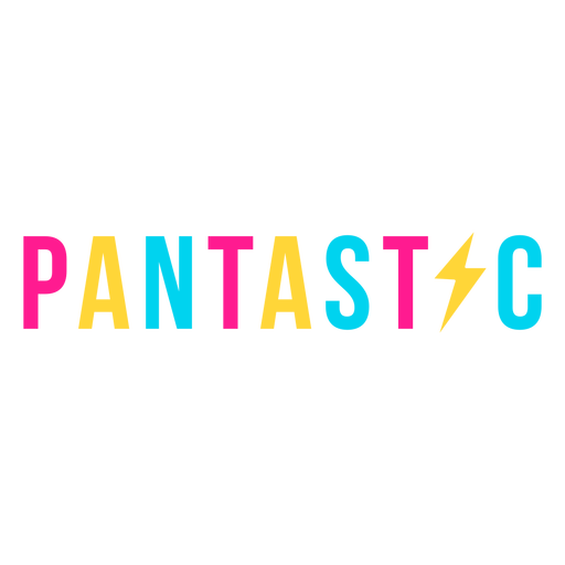 Pantastic flaches Abzeichen PNG-Design