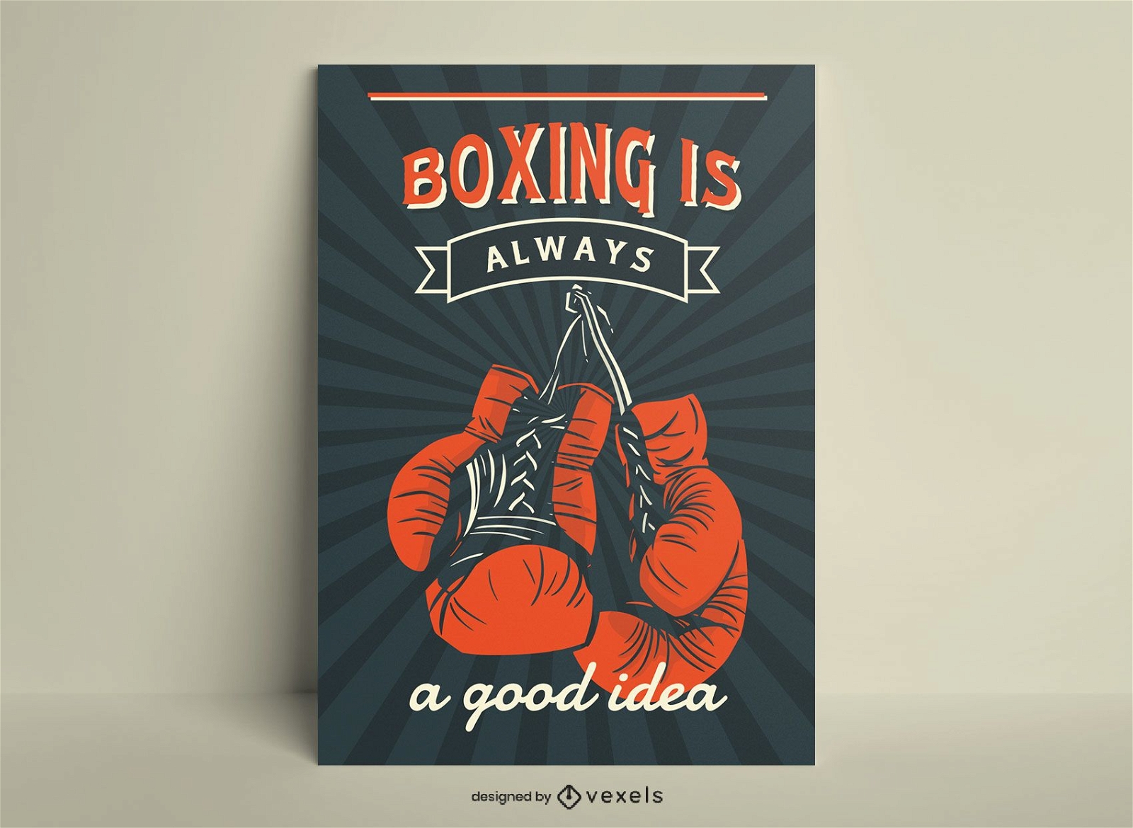 El boxeo es siempre una buena idea póster