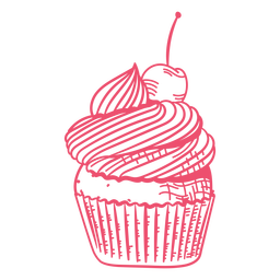 Food-Treats-RealisticDetailedContourLine-Stroke-CR - 16 Desenho PNG