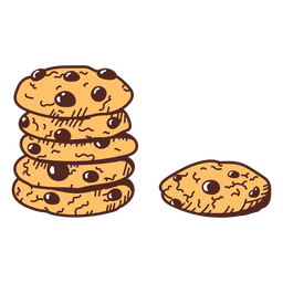 Food-Treats-RealisticDetailedContourLine-VinylColor-CR - 2 PNG-Design