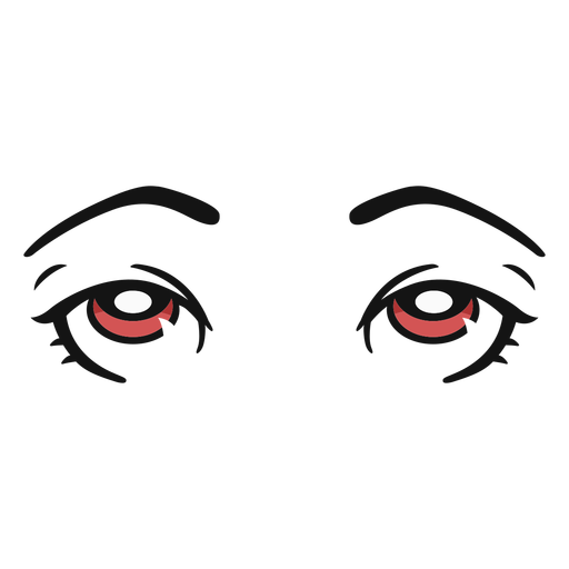 Anime Pink Eyes Png, Transparent Png - Cute Anime Eyes Png, Png