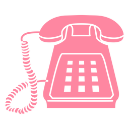 Old phone cut out Transparent PNG