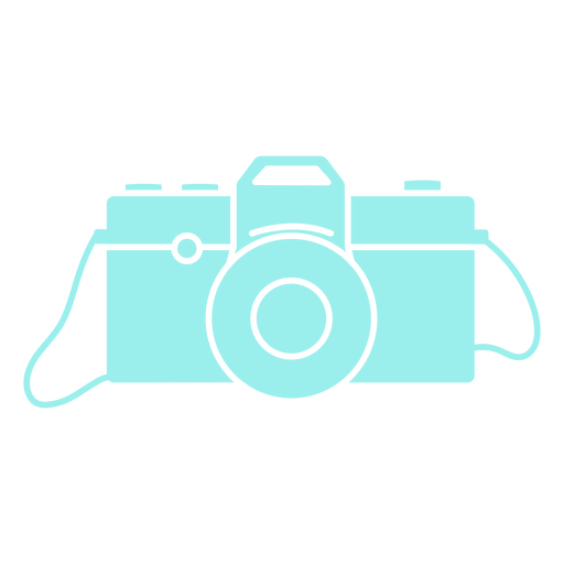 Vintage camera cut out PNG Design