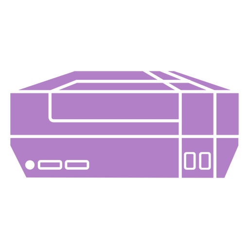 Videogame console cut out