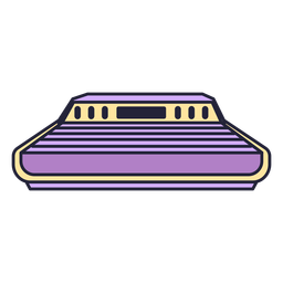 Retro videogame machine PNG Design