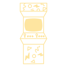 Arcade video game machine Transparent PNG
