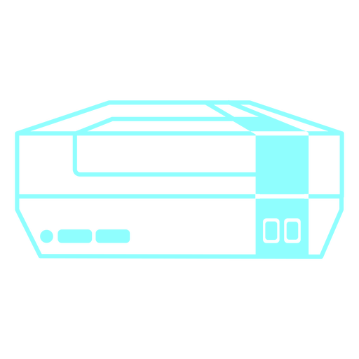 Máquina de console de videogame Desenho PNG