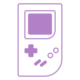 Pequeña máquina de videojuegos Diseño PNG