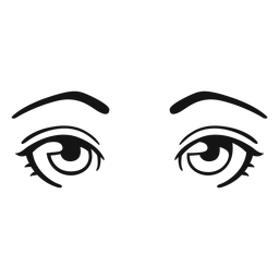 Female Anime Eye SVG PNG JPEG PDF Graphic by Jazz173 · Creative