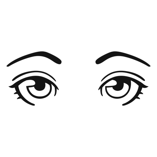 Female Anime Eye SVG PNG JPEG PDF Graphic by Jazz173 · Creative Fabrica