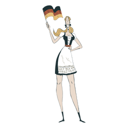 Elemento de Oktoberfest - 4 Diseño PNG