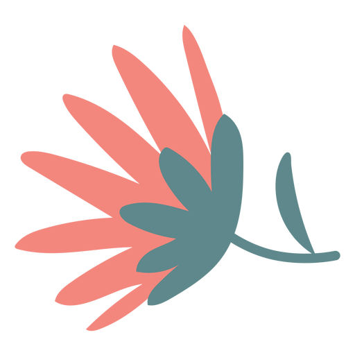 Gro?e Blumenwohnung PNG-Design