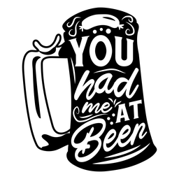 Beer quote oktoberfest cut out PNG Design Transparent PNG