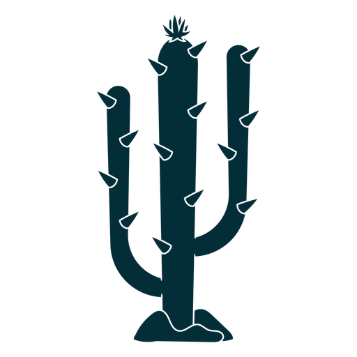 Wild-West-Kaktus ausgeschnitten PNG-Design