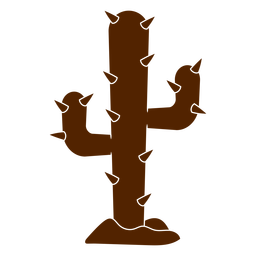 Kaktuspflanze Wüste ausgeschnitten PNG-Design