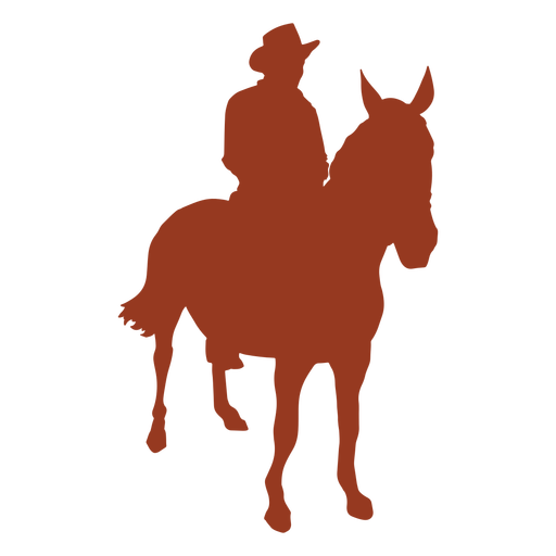 Design PNG E SVG De Cavalo Do Oeste Selvagem Correndo Na Frente