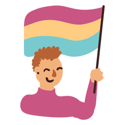 Pride-Personajes-FlatWashBrushedShapes-VinylColor - 0 Diseño PNG