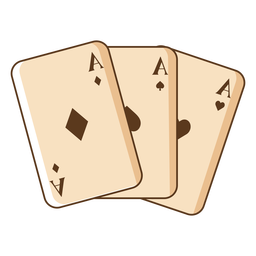 Curso de cor de cartas de baralho de oeste selvagem Desenho PNG