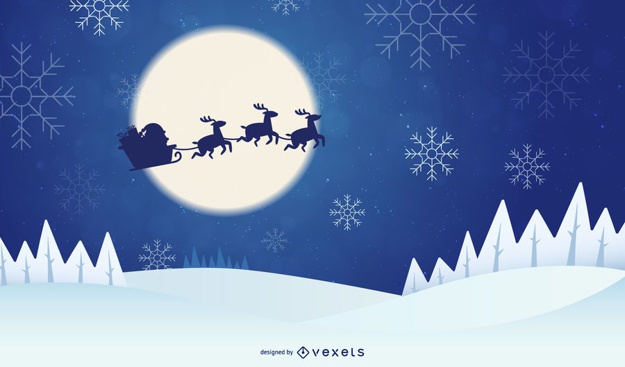 Winter, Christmas, Santa Claus, Reindeer Vectors Winter, Christmas, Santa Claus, Reindeer Vectors