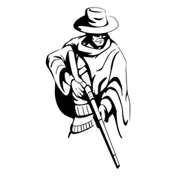 Cowboy_Character - 2 Desenho PNG
