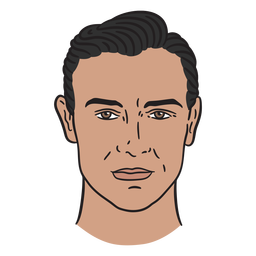20-PopArtAnatomy-Face - 4 Desenho PNG