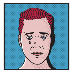 20-PopArtAnatomy-Gesicht - 27 PNG-Design