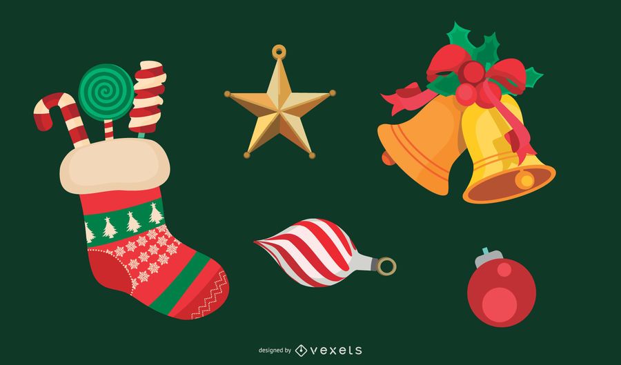 Decoracion de navidad vector Decoracion de navidad vector