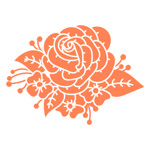 Blumenarrangement ausgeschnitten PNG-Design