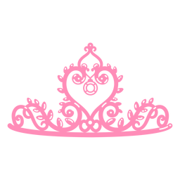 Tiara princess crown  PNG Design Transparent PNG