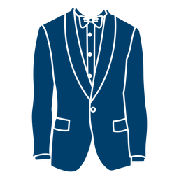 Formaler Hochzeitsanzug ausgeschnitten PNG-Design