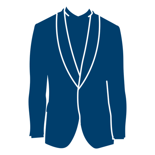 Fancy jacket cut out PNG Design
