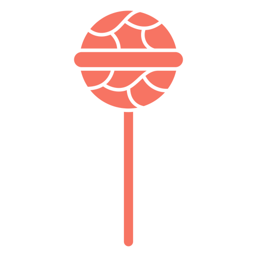 Fractal lollipop cut out