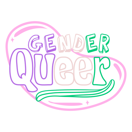 AVC de gênero queer Desenho PNG