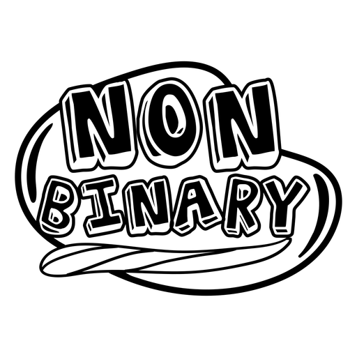 Nicht binär ausgeschnitten PNG-Design