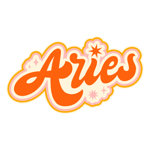 Distintivo do signo de Áries Desenho PNG