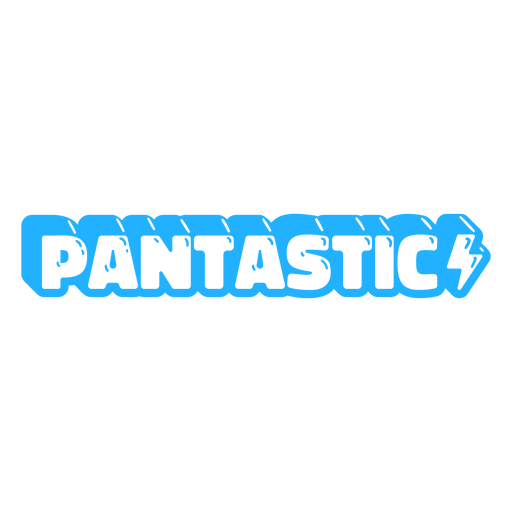 Pantastic pride cut out PNG Design