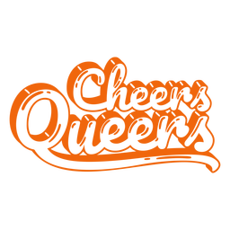 Cheers queers cut out PNG Design Transparent PNG