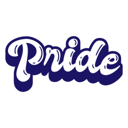 Pride filled stroke PNG Design Transparent PNG