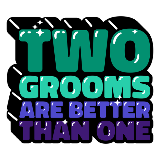 Grooms pride quote glossy PNG Design