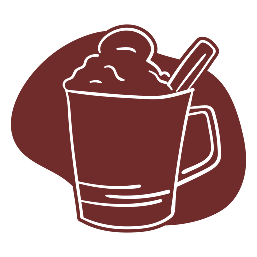 bebida de café capuccino Desenho PNG