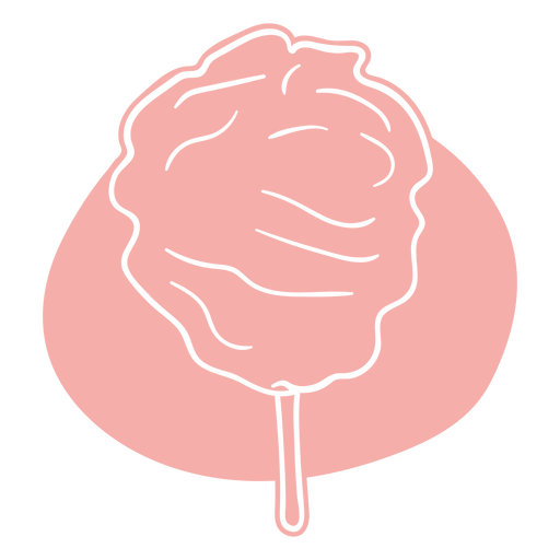 Comida doce de algodão doce Desenho PNG